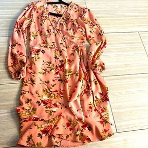 Beautiful wrap dress.